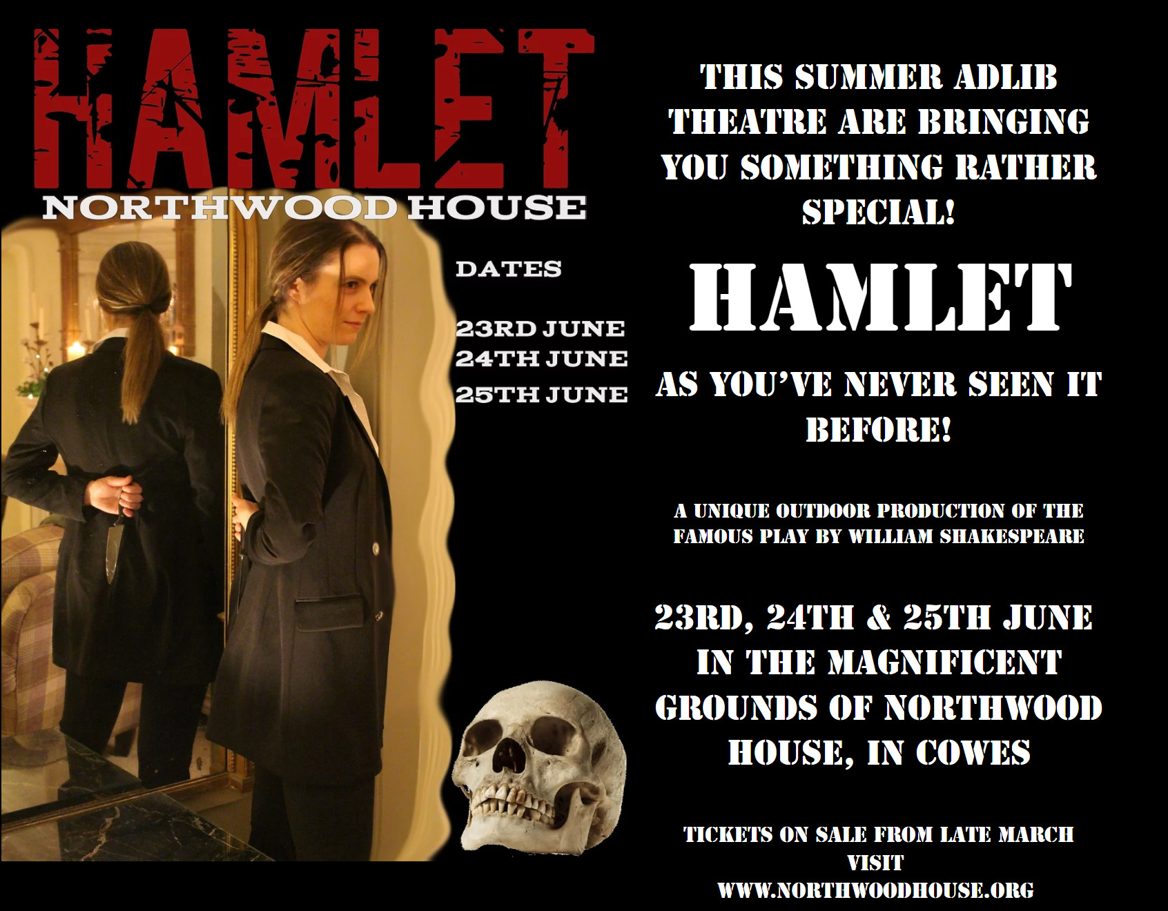Hamlet (Outdoor Theatre) - Northwood House