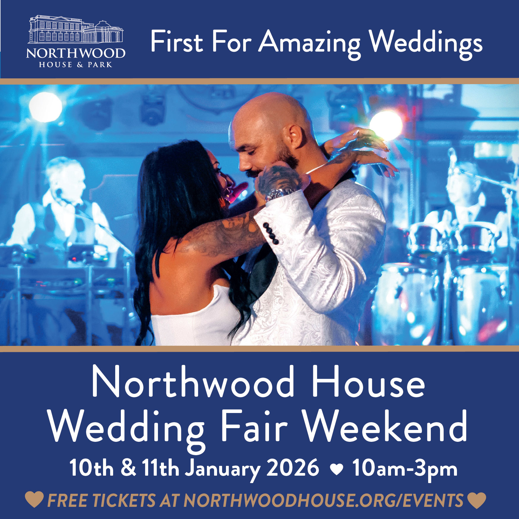 Northwood House Wedding Fair Weekend (Free entry by time slot-BOOK TICKETS HERE)